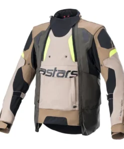 Alpinestars Halo Drystar Jacket -ALPINESTARS Sales Store alpinestars halo drystar jacket dark khaki sand fluo yellow 2
