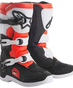 Alpinestars Youth Tech 3S Boots -ALPINESTARS Sales Store alpinestars youth tech3 s boots black white red 2 scaled