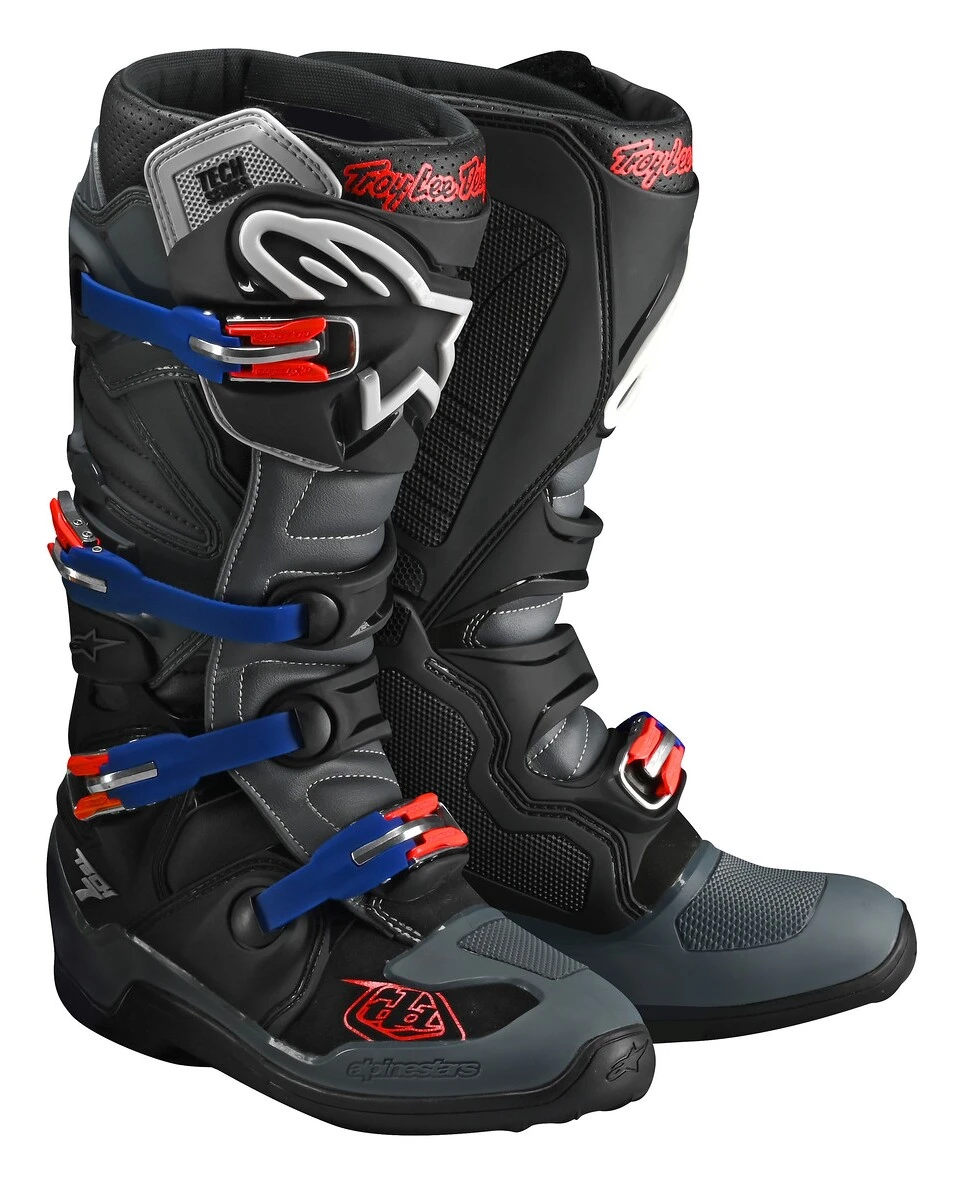 Troy Lee Designs Alpinestars Tech 7 Boots 3 Troy Lee Designs Alpinestars Tech 7 Boots